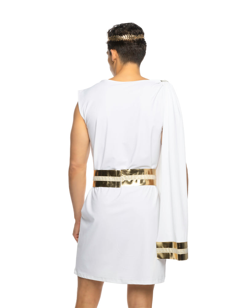 2pc Gilded Greek God Costume