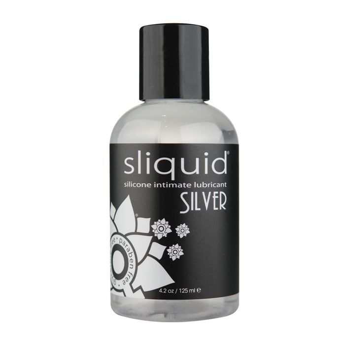 Sliquid Silver Silicone Lube Glycerine & Paraben Free