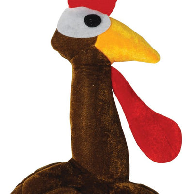 Thanksgiving Plush Gobbler Hat One Size