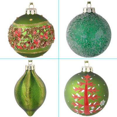 20-Piece Christmas Tree Ornament Set, General Store Collection