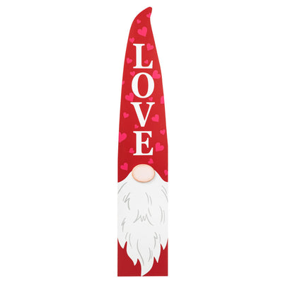 Montclair Valentine's Wooden Gnome Porch Decor