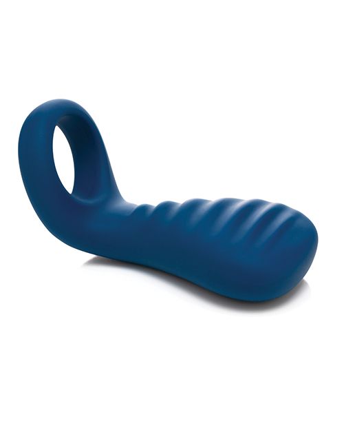 OhMiBod Blue Motion Nex 3 Bluetooth Couples Ring Cobalt Blue