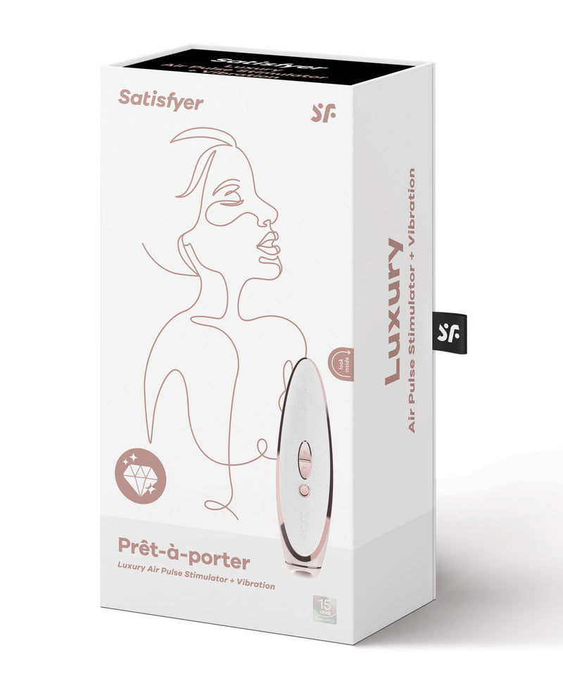 Satisfyer Luxury Pret-a-Porter Metal & Leather