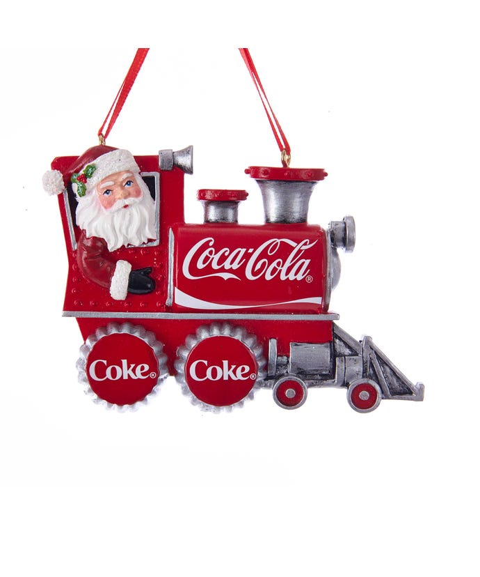 Coca-Cola® 2.5" Santa Train Ornament