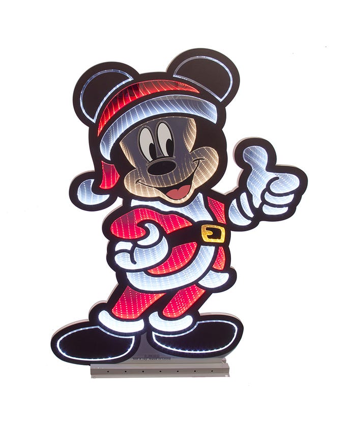 35.4" Disney© Mickey Mouse Outdoor Infinity Light