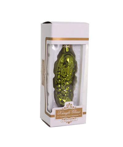 4" Glass Pickle Ornament