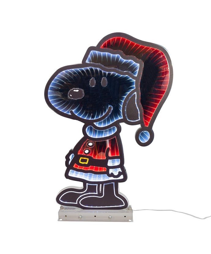 23.6" Peanuts© Snoopy Outdoor Infinity Light