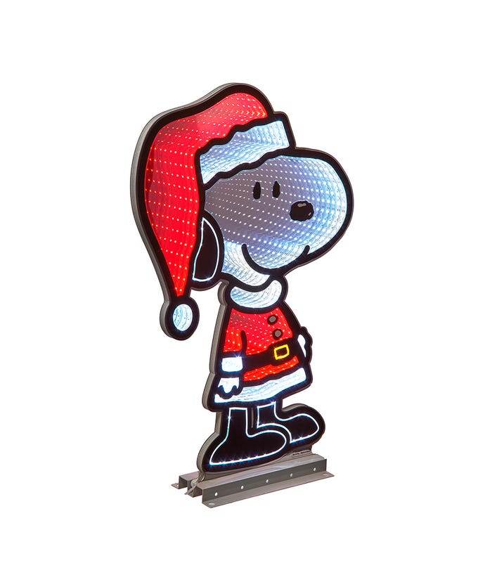 23.6" Peanuts© Snoopy Outdoor Infinity Light