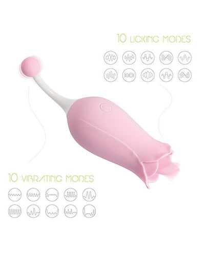 Dora Rose Toy Clit Vibrator & Tongue Licker