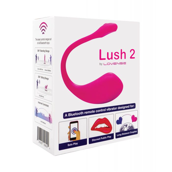 Lush 2.0 Sound Activated Vibrator Pink