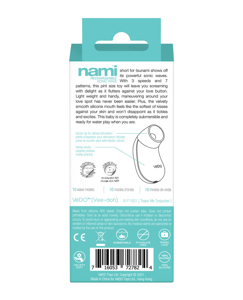 VeDo Nami Rechargeable Sonic Vibe