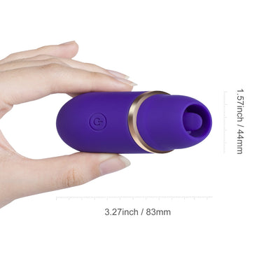 Abby Mini Clit Licking Vibrator Tongue Sex Toy