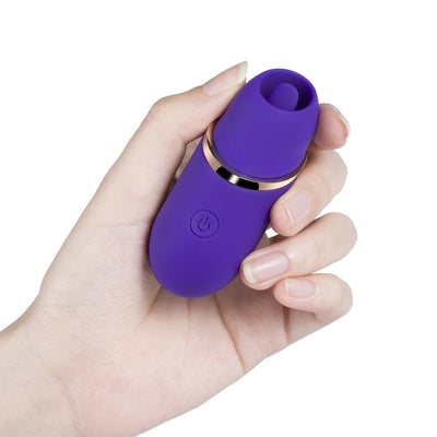 Abby Mini Clit Licking Vibrator Tongue Sex Toy